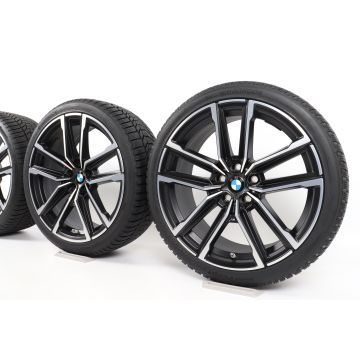 BMW Winterkompletträder 3er G20 G21 2er G42 4er G22 G23 19 Zoll Styling 797 M Doppelspeiche