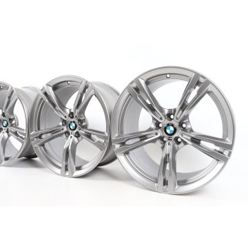 4x BMW Alloy Rims M5 F90 M8 F91 F92 F93 19 Inch Styling 705 M Doppelspeiche