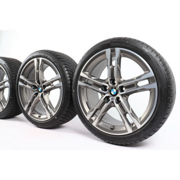 BMW Winterkompletträder 1er F40 2er F44 18 Zoll Styling 556 M Doppelspeiche