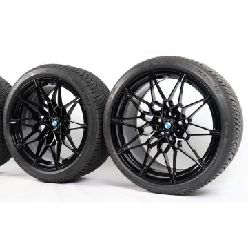 BMW Winterkompletträder M2 G87 M3 G80 G81 M4 G82 G83 19 Zoll 20 Zoll Styling 826 M Doppelspeiche