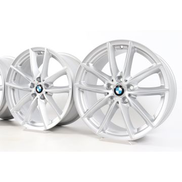 4x BMW Alloy Rims X3 G01 X4 G02 18 Inch Styling 618