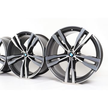 4x BMW Alloy Rims X7 G07 21 Inch Styling 754 M Doppelspeiche