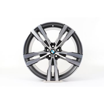 1x BMW Alloy Rim X7 G07 21 Inch Styling 754 M Doppelspeiche