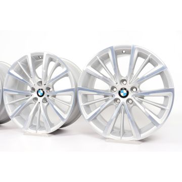 4x BMW Velgen 5 Serie G30 G31 6 Serie G32 7 Serie G11 G12 18 Inch Styling 643 W-Speiche