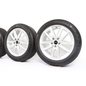 MINI Sommerkompletträder F60 Countryman 18 Zoll Styling JCW Grip Spoke 815