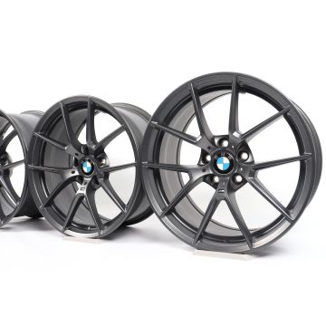 4x BMW Alloy Rims M3 F80 M4 F82 F83 19 Inch 20 Inch Styling 763 M Y-Spoke