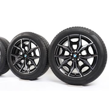 BMW Winterkompletträder X3 G01 X4 G02 19 Zoll Styling 887 M Y-Speiche