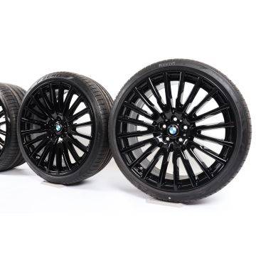 BMW Velgen met Zomerbanden 6 Serie G32 7 Serie G11 G12 21 Inch Styling 629 Vielspeiche