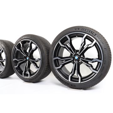 BMW Velgen met Winterbanden X3M F97 X4M F98 21 Inch Styling 765 M V-Speiche