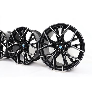 4x BMW Alloy Rims M8 F91 F92 F93 20 Inch Styling 811 M Sternspeiche