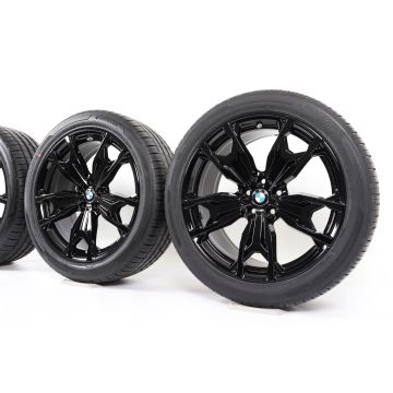 BMW Winterkompletträder X3 G01 X4 G02 20 Zoll Styling 787 M Doppelspeiche
