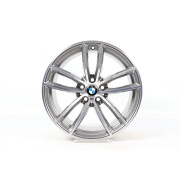 1x Achteras BMW Velg 5 Serie G30 G31 18 Inch Styling 662 M Doppelspeiche