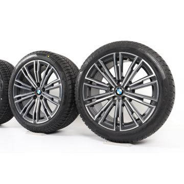 BMW Velgen met Winterbanden 3 Serie G20 G21 4 Serie G22 G23 18 Inch Styling 790 M Doppelspeiche