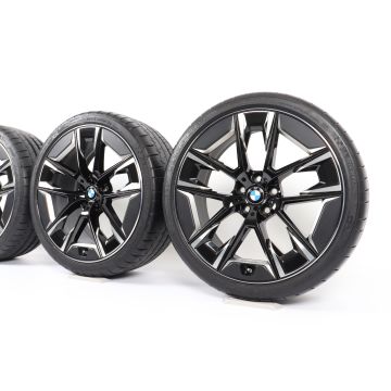 BMW Sommerkompletträder 5er G30 G31 20 Zoll Styling 1001i V-Speiche