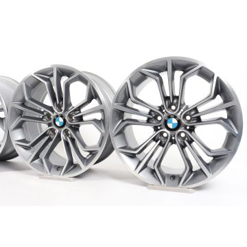 4x BMW Alloy Rims X1 E84 18 Inch Styling 323 W-Speiche