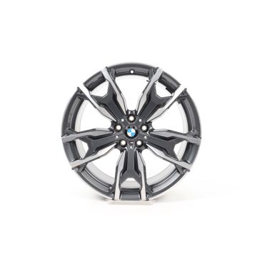 1x Hinterachse BMW Alufelge X3 G01 X4 G02 20 Zoll Styling 787 M Doppelspeiche
