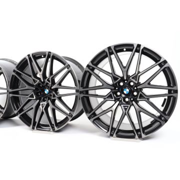4x BMW Alufelgen X5M F95 X6M F96 21 Zoll 22 Zoll Styling 818 M Sternspeiche