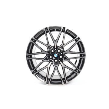 1x Hinterachse BMW Alufelgen M5 F90 M8 F91 F92 F93 20 Zoll Styling 813 M Sternspeiche