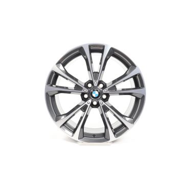 1x Front axle BMW Alloy Rim 8 Series G14 G15 G16 20 Inch Styling 733