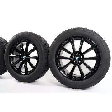 BMW Velgen met Winterbanden X7 G07 20 Inch Styling 750 V-Speiche