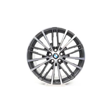 1x Front axle BMW Alloy Rim 5 Series G30 G31 19 Inch Styling 635 V-Speiche