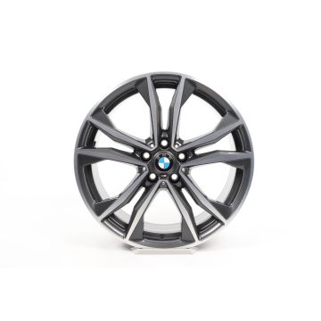1x BMW Alufelge X1 F48 X2 F39 19 Zoll Styling 715 M Doppelspeiche