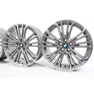 4x BMW Alloy Rims X3 G01 X4 G02 19 Inch Styling 696 Double-Spoke