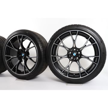 BMW Sommerkompletträder M5 F90 20 Zoll Styling 789 M Doppelspeiche