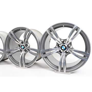 4x BMW Alloy Rims M6 F06 F12 F13 20 Inch Styling 343 M Double-Spoke