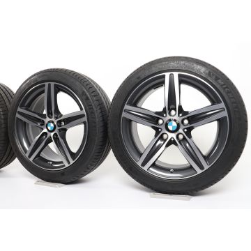 BMW Velgen met Zomerbanden 1 Serie F20 F21 2 Serie F22 F23 17 Inch Styling 379 Sternspeiche