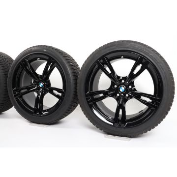 BMW Winterkompletträder M5 F90 M8 F91 F92 F93 19 Zoll Styling 705 M Doppelspeiche