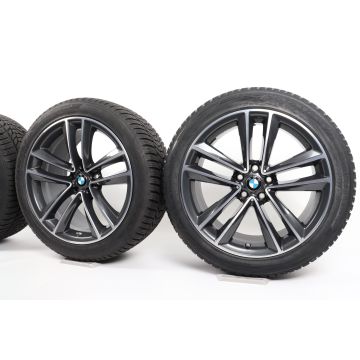 BMW Velgen met Winterbanden 6 Serie G32 7 Serie G11 G12 19 Inch Styling 630 Doppelspeiche