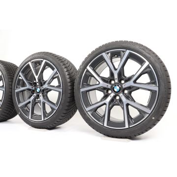 BMW Winterkompletträder 1er F40 2er F44 18 Zoll Styling 553 M Y-Speiche