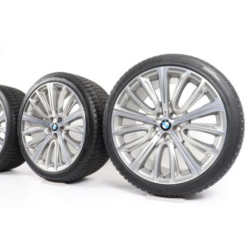 BMW Winterkompletträder 6er G32 7er G11 G12 20 Zoll Styling 628 V-Speiche