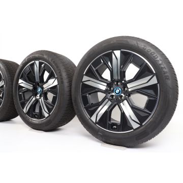 BMW Velgen met Winterbanden iX i20 21 Inch Styling 1012 Aerodynamik