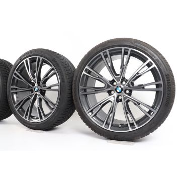 BMW Winter Wheels X3 G01 X4 G02 21 Inch Styling 726 V-Spoke
