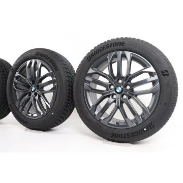 BMW Winterkompletträder X1 U11 iX1 U11 18 Zoll Styling 879 Doppelspeiche