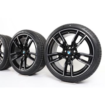 BMW Sommerkompletträder 3er G20 G21 2er G42 4er G22 G23 19 Zoll Styling 792 M Doppelspeiche