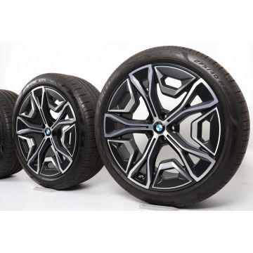 BMW Sommerkompletträder iX i20 22 Zoll Styling 1021 Aerodynamik