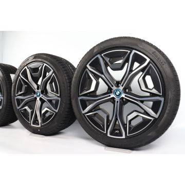BMW Winter Wheels iX i20 22 Inch Styling 1021 Aerodynamics