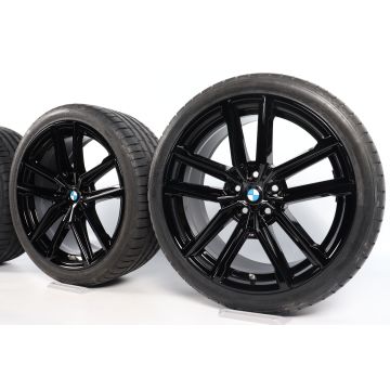 BMW Winterkompletträder 3er G20 G21 2er G42 4er G22 G23 19 Zoll Styling 797 M Doppelspeiche