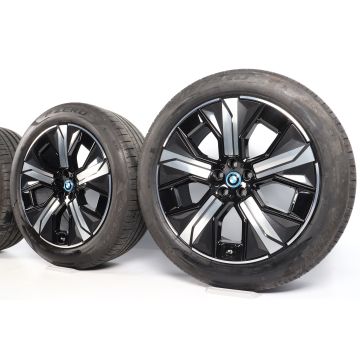 BMW Sommerkompletträder iX i20 21 Zoll Styling 1012 Aerodynamik