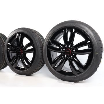 MINI Sommerkompletträder F56 F55 F57 17 Zoll Styling JCW Track Spoke 501