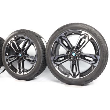 BMW Velgen met Winterbanden X1 U11 iX1 U11 X2 U10 iX2 U10 19 Inch Styling 871 M Doppelspeiche
