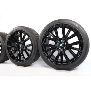 BMW Velgen met Zomerbanden 6 Serie G32 7 Serie G11 G12 20 Inch Styling 817 M Sternspeiche