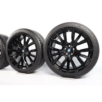 BMW Sommerkompletträder 6er G32 7er G11 G12 20 Zoll Styling 817 M Sternspeiche