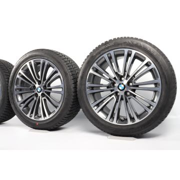 BMW Winter Wheels 5 Series G30 G31 18 Inch Styling 634 Doppelspeiche