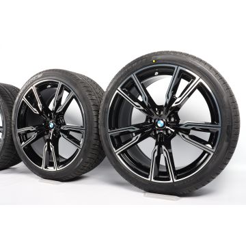 BMW Winterkompletträder X5 G05 X6 G06 22 Zoll Styling 747 M Doppelspeiche