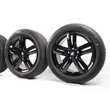 BMW Sommerkompletträder X1 F48 X2 F39 18 Zoll Styling 570 M Doppelspeiche