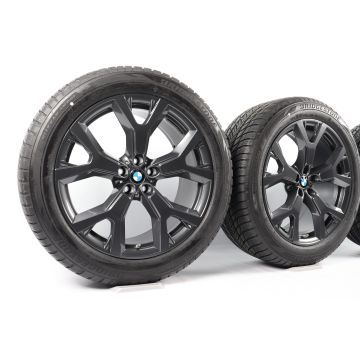 BMW Winterkompletträder X7 G07 21 Zoll Styling 752 Y-Speiche